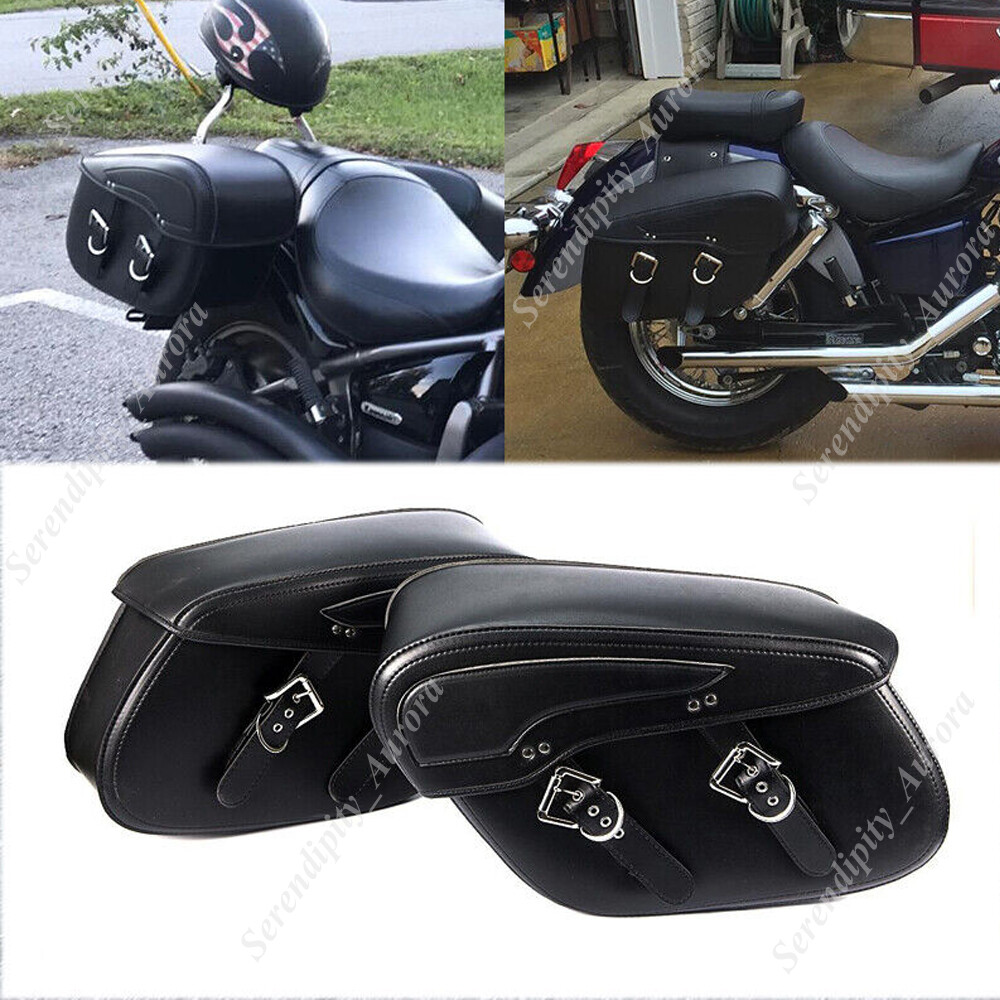 Saddlebag Compatible With Honda VTX 1800 R / S Montana Craftride 8Ltr Left In Black 70681 - View #8
