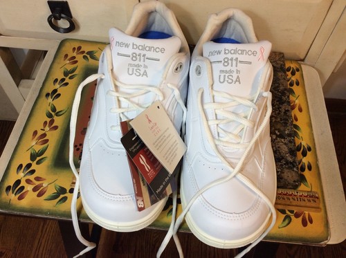 USA Breast Cancer Awareness Shoes White 
