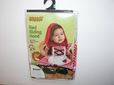 NWT NEW Halloween Costume Red Riding Hood 12-18 mo Child Infant
