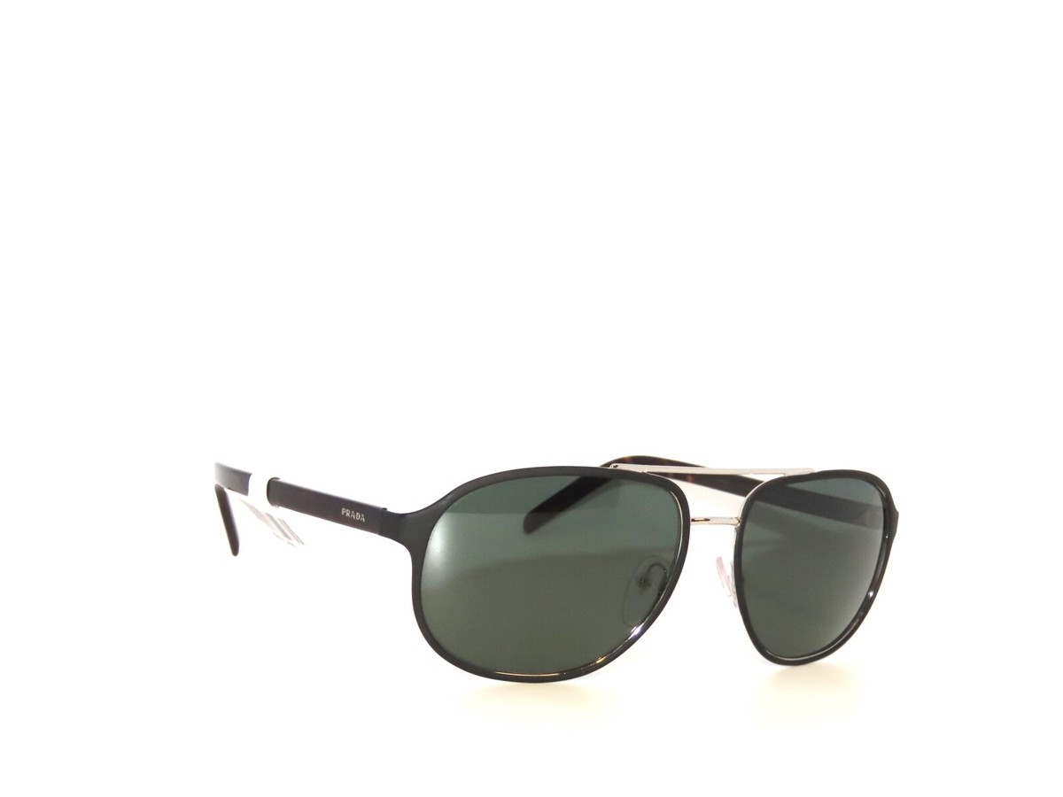 Prada SPR53X 53 524-736 60 Black Green Polarized Sunglasses Prada SPR53X 53 524-736 60 Black Green Polarized Sunglasses