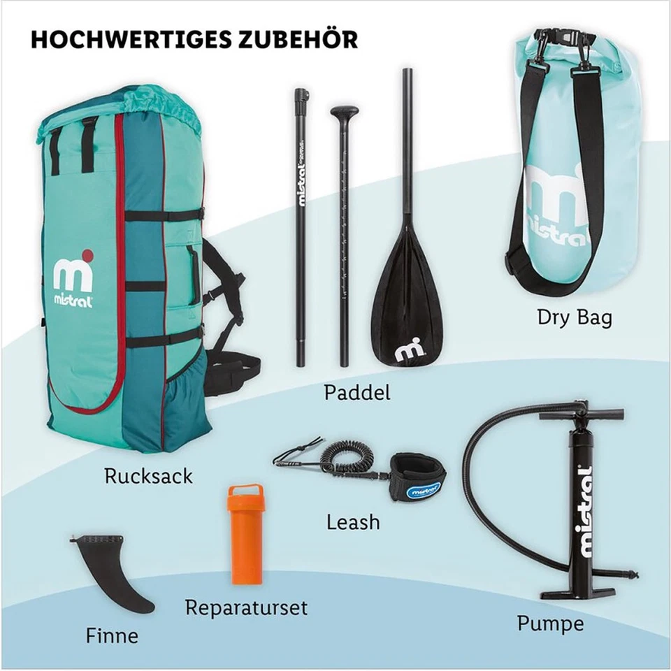 Mistral Surfbrett Surfboard Set gebraucht 385699 - Bild 2 von 3