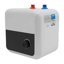 8L Electric 1500W 110V Tank Water Heater Kitchen Bathroom Storage Water Heater