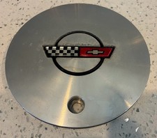 Chevy Corvette Center Cap 1 Oem Used Aluminum Fits 1988-1989 17 Alloy Wheels Chevy Corvette Center Cap 1 Oem Used Aluminum Fits 1988-1989 17 Alloy Wheels
