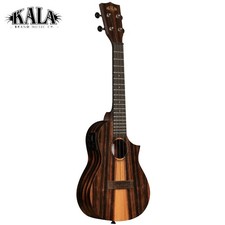 Kala KA-AM-C-CE Amara Tri-Top Concert Ukulele With Cutaway And EQ