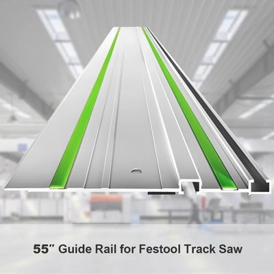 110in Guide Rail FS-1400/2, 110'' Track for Festool TS-55/TS-60/TS-75 Track Saw
