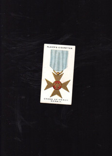 1927 John Player & Sons War Decorations & Medals #71 (FREE SHIPPING)