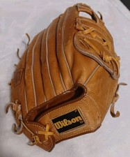 Force 3 Wilson Baseball Mitt Glove American Cowhide Triple Lock Web Large Adult