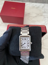 New Cartier Tank Must De Cariter Watch Watches Large Model Steel Quartz WSTA0052 7