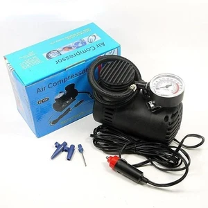 12V Mini Air Pump Car Inflator Train Engine Tire Pump Vehicle Air Compressor