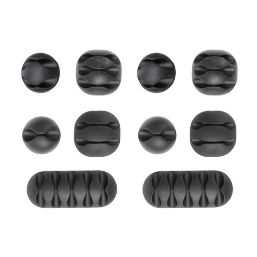 20 Pcs Winder Set Self Adhesive Cable Clips Management Cord Organizer - Afbeelding 6 van 12