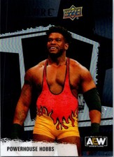 2022 Upper Deck Allure AEW Black Rainbow POWERHOUSE HOBBS