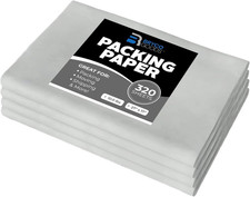 Newsprint Packing Paper Sheets for Moving - 10Lb - 320 Sheets of Newspaper Paper