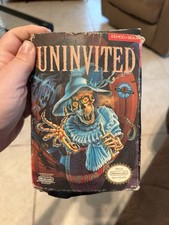 Uninvited NES Nintendo Complete in Box CIB Te...
