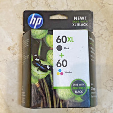 Cartuchos de tinta negra HP21 Twin Pack C9508FN genuinos nuevos en caja caducados 7/2013