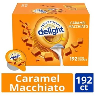 International Delight Caramel Macchiato - 192 individual coffee creamers