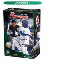 Topps 2019 Bowman Baseball Blaster 6 Packs/12 Cards 5 Inserts