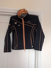Covalliero Young Rider/ Kids Jackets Navy Blue With Orange Inside