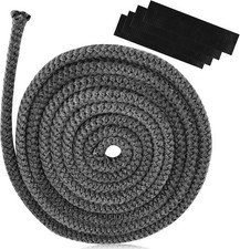 Fireproof Fiberglass Stove Rope Seal 10mm x 2.5m
