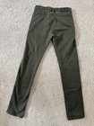 Naked & Famous Denim Slim Chino Green Khaki Pants Mens Sz 28 — photo 2