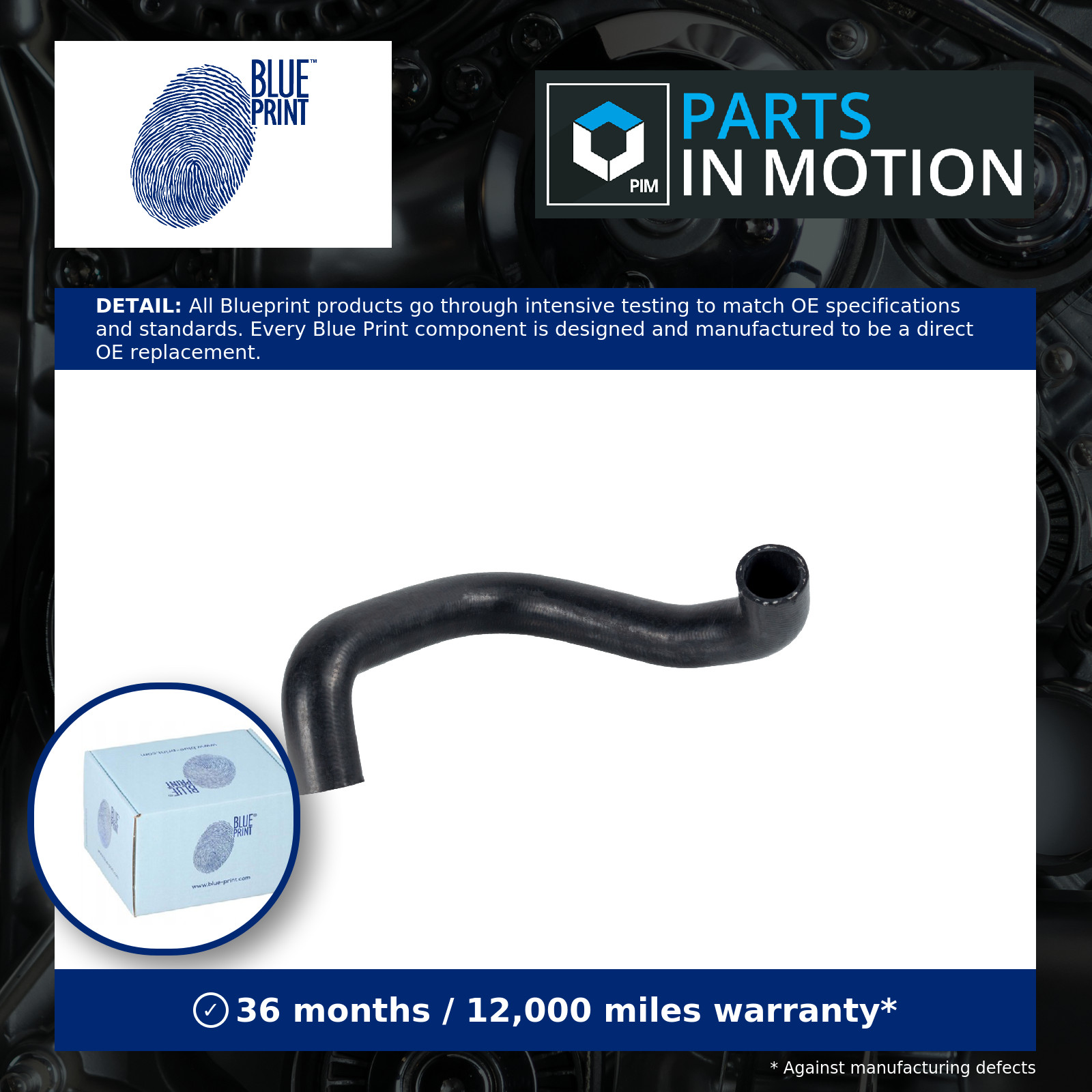 Cooling system hose ADBP930001 BLUE PRINT for TOYOTA COROLLA COROLLA Estate - Image 8