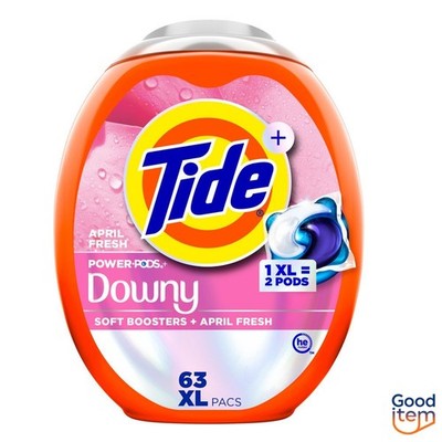 Tide + Downy April Fresh HE Deep Cleaning Concentrated Laundry Detergent 88oz