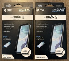 Moto G 5G 2023 Duraglass Tempered Glass Screen Protector NEW LOT OF 2