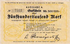 Konstanz - Stromeyer - 500 Tausend Mark - A -...