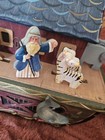 Wooden Noahs Ark Moving MUSICAL  decor animals Music Box  Plays Song Wood — photo 2
