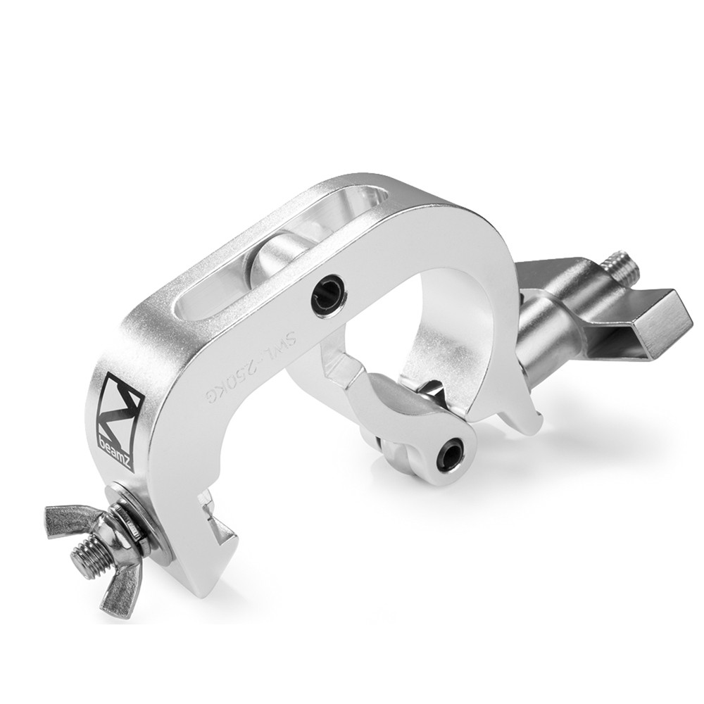 Beamz BC50-250Q Slimline Lighting Clamp 250kg Aluminium Truss Support