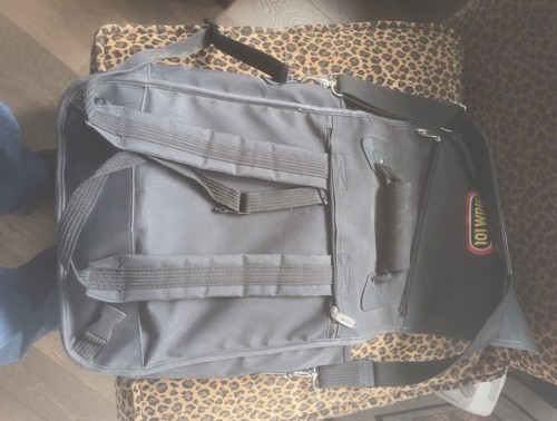 Vintage 101 WRIF laptop Shoulder bag backpack travel - Picture 3 of 3
