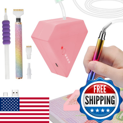 Diesisa Electric Diamond Art Painting Pen - Vacuum Diamond Painting Pen Kits wit