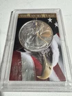 2006 American Silver Eagle 1 oz .999 Fine Silver Coin H.E. Harris Holder