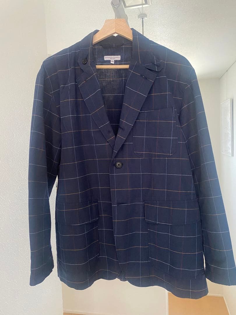 Engineered Garments Loiter Jacket Check Pattern C… - image 1