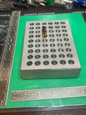 .223 REM Aluminum Loading Block 1-1/2'' Billet