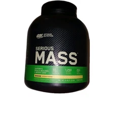 Optimum Nutrition Serious Mass Banana Protein Powder - 96oz