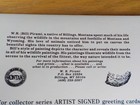 Framed Card Designed by Montana Artist W R Pirami Titled "Yellowstone Sanctuary" — photo 8