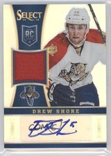 2013-14 Panini Select Rookie Jersey Silver Prizm 72/99 Drew Shore #208 Auto 0q5