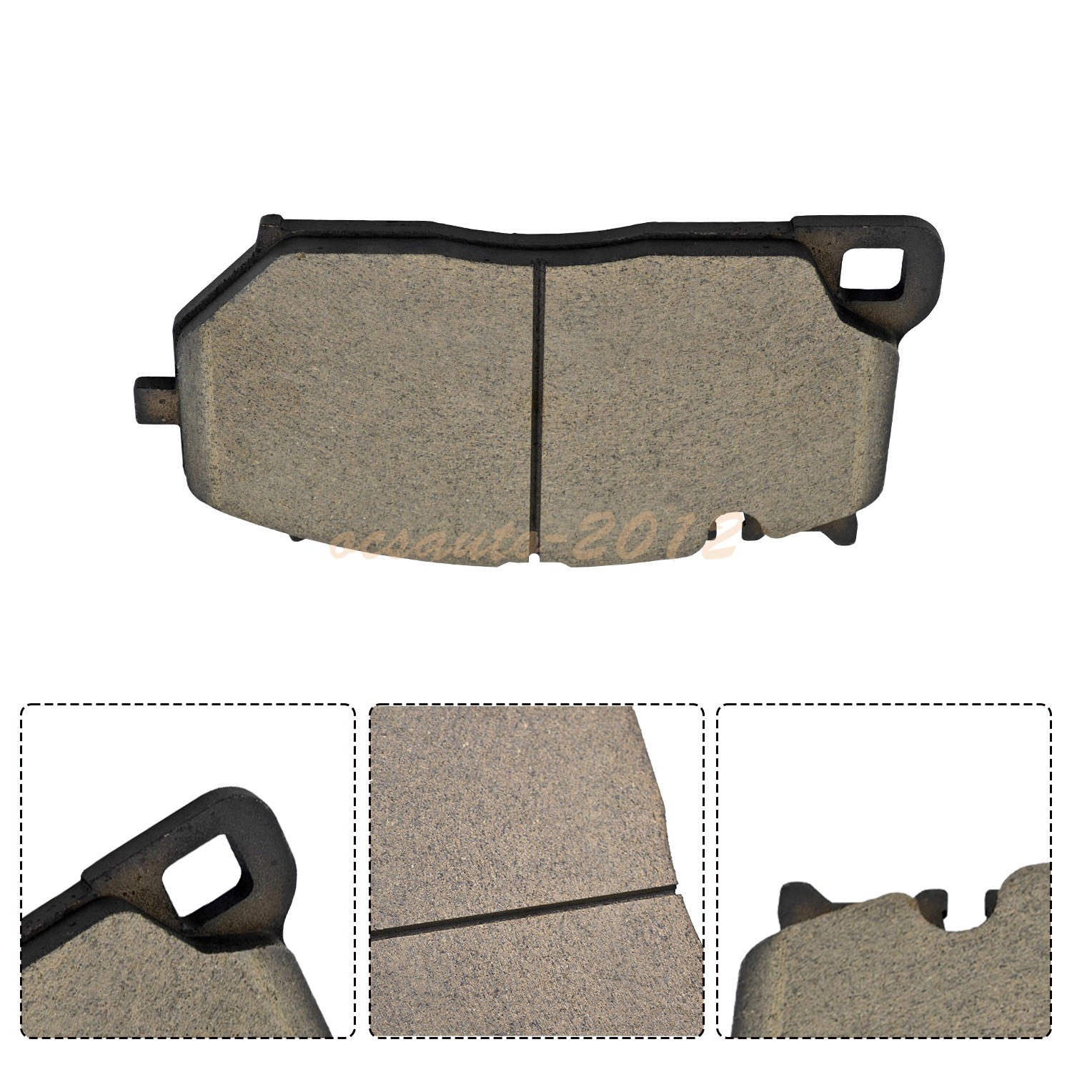 For LAMBORGHINI URUS FRONT BRAKE PADS SET WITH SENSORS 4M0698151BP