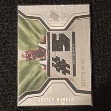 Upper Deck 2007-08 Winning Materials Kevin Garnett Jersey Number F-5 Celtics