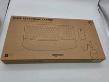 LOGITECH WAVE KEYS MK670 COMBO ERGONOMIC KEYBOARD SIGNATURE M550 L WIRELESS
