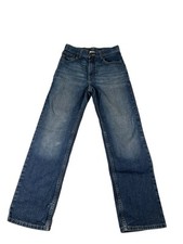 Roebuck  Co Boys Jeans Sz 16R Adjustable Waist Heritage Supply Company Zip Fly