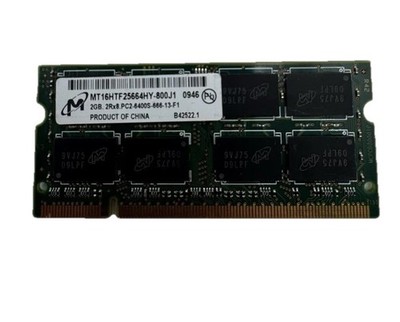 Micron MT16HTF25664HY-800J1 2GB 2Rx8 PC2-6400S SODIMM DDR2 LAPTOP RAM