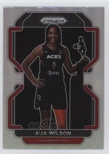 2022 Panini Prizm WNBA Silver Prizm A'ja Wilson #128 jb8