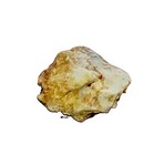 Caramel Quartz with Native Gold ore and effigies carved on all sides 1.2lb 3.7” — photo 2
