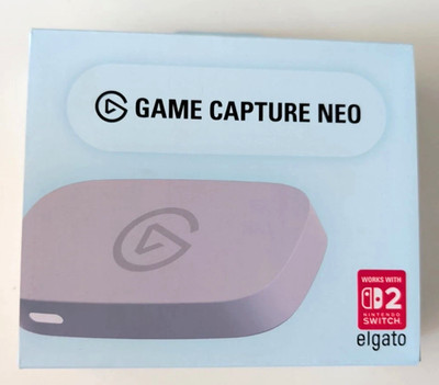 Elgato Game Capture Neo (20GBI9901) Game Capture Card, Works w/Switch 2 - New
