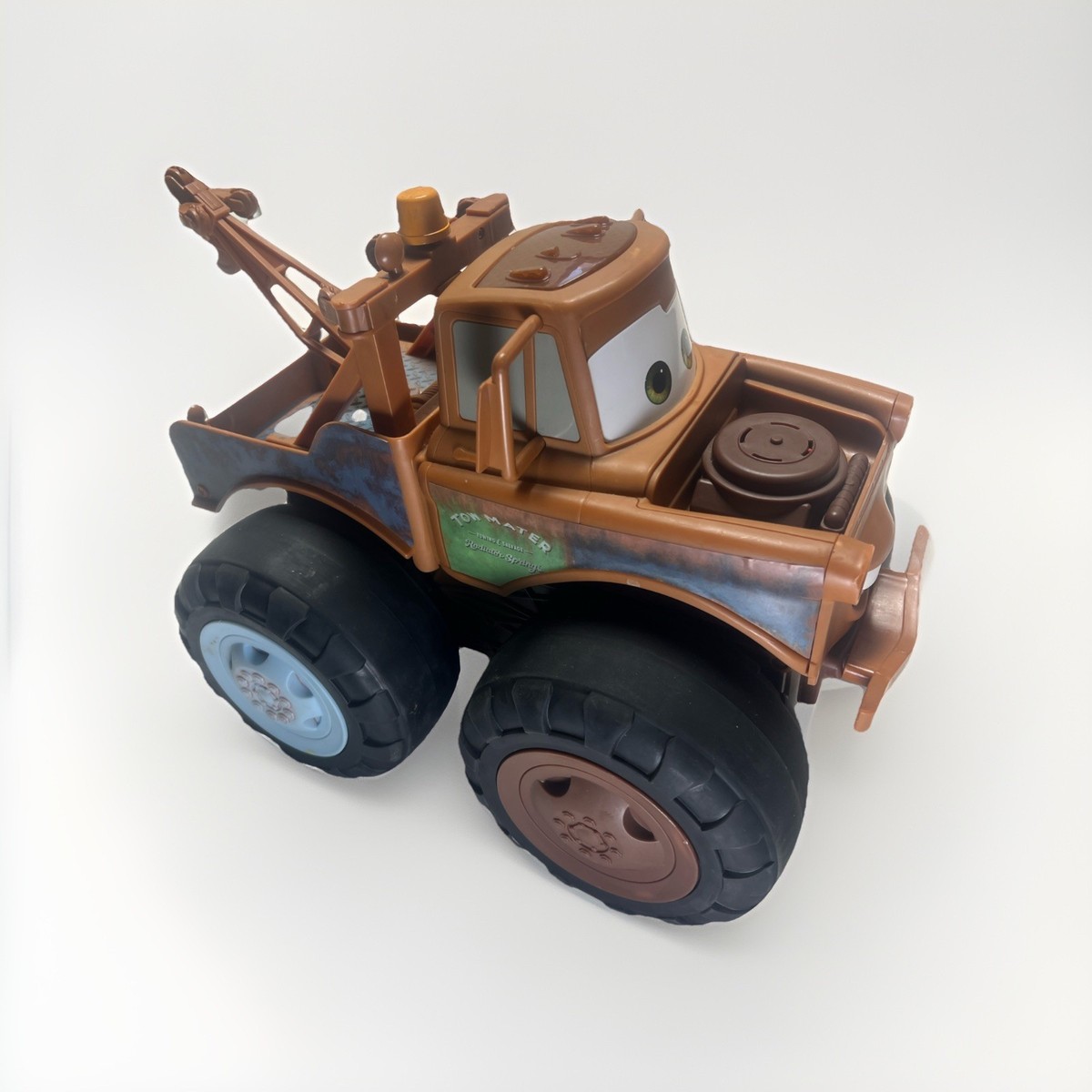 Tow Mater Talking Toy Disney Cars Push and Pull Truck 2014 Jakks