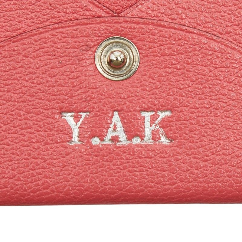 Hermes Calvi Card Case Chevre Pink Rose 4.1in 2018 C Etch Pre-owned thumbnail 7