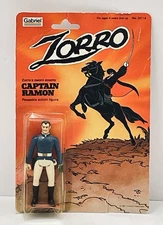 Vintage 1981 Gabriel Zorro Captain Ramon 32714 Brand New In Box NOS READ