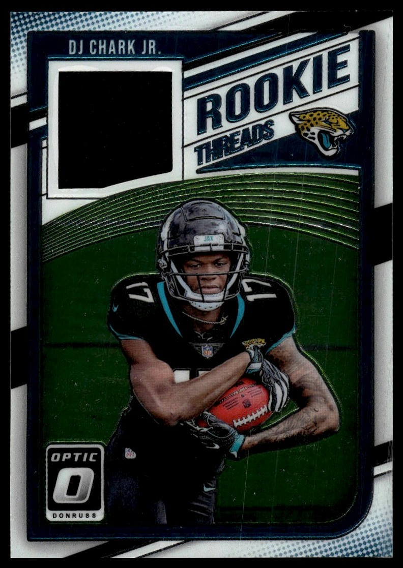 2018 Donruss Optic #RT-DC DJ Chark Jr. Rookie Threads Memorabilia