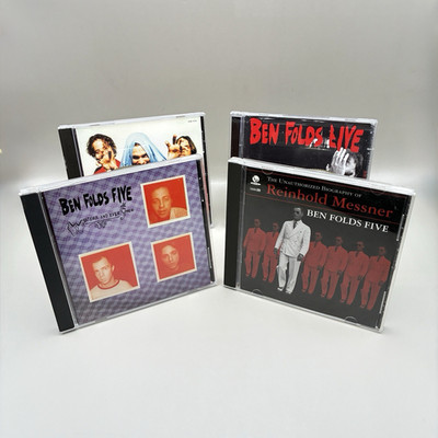Ben Folds Five CD Lot of 4   Reinhold, Whatever & Ever, Baby Photos + Live